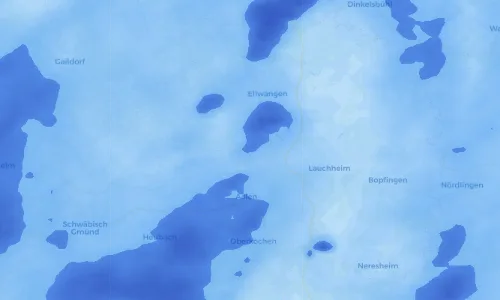 Regenradar Vorschaubild - Aktuelle Niederschläge in Hüttlingen und Umgebung