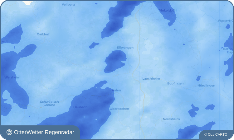 OtterWetter Regenradar-Widget Hüttlingen