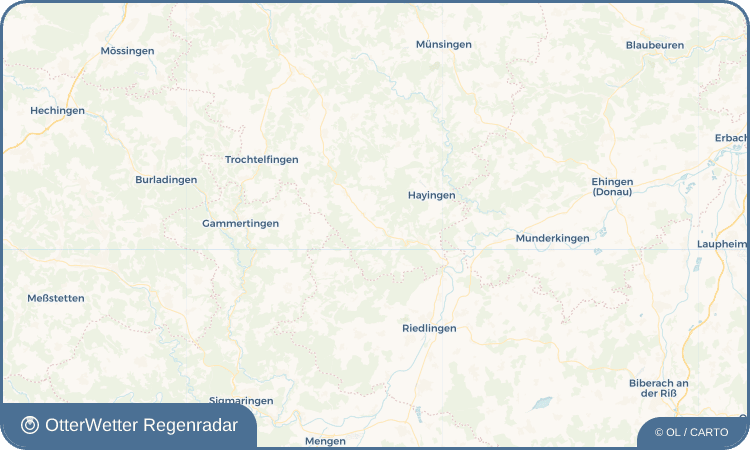OtterWetter Regenradar-Widget Huldstetten