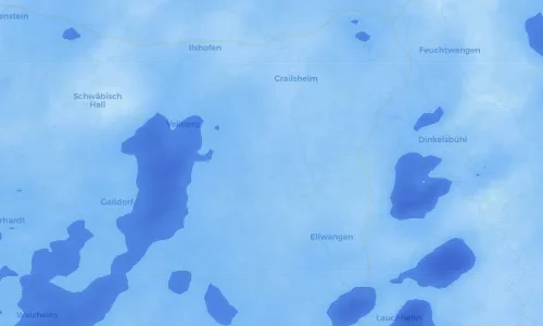 Regenradar Vorschaubild - Aktuelle Niederschläge in Hummelsweiler und Umgebung