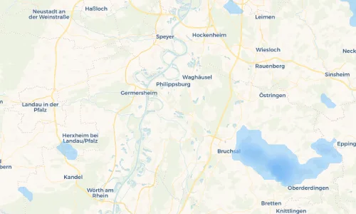 Regenradar Vorschaubild - Aktuelle Niederschläge in Huttenheim und Umgebung