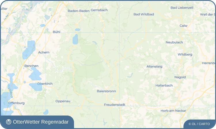 Widget-Vorschau für Huzenbach Wetter-Widget-Vorschau mit Vorhersagedaten für Huzenbach