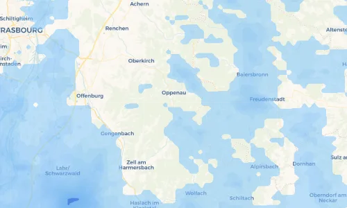 Regenradar Vorschaubild - Aktuelle Niederschläge in Ibach und Umgebung