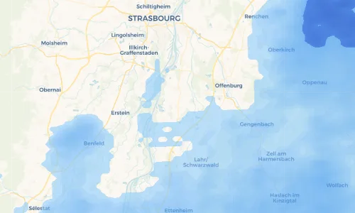Regenradar Vorschaubild - Aktuelle Niederschläge in Ichenheim und Umgebung