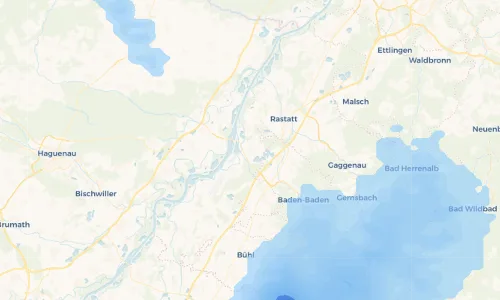Regenradar Vorschaubild - Aktuelle Niederschläge in Iffezheim und Umgebung