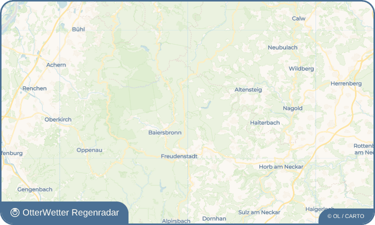 OtterWetter Regenradar-Widget Igelsberg
