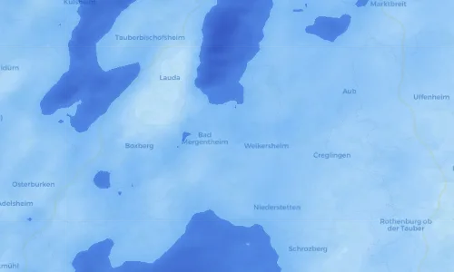 Regenradar Vorschaubild - Aktuelle Niederschläge in Igersheim und Umgebung