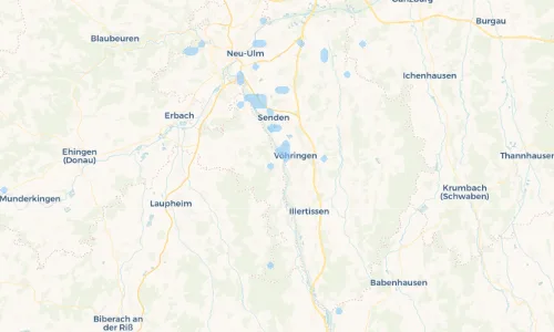 Regenradar Vorschaubild - Aktuelle Niederschläge in Illerrieden und Umgebung