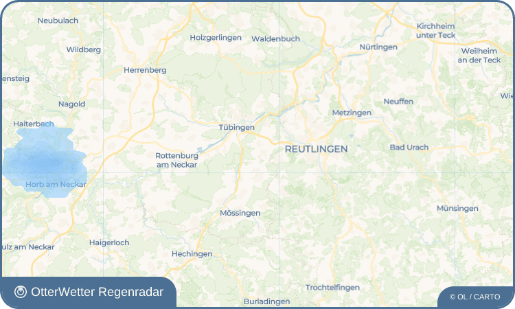 OtterWetter Regenradar-Widget Immenhausen