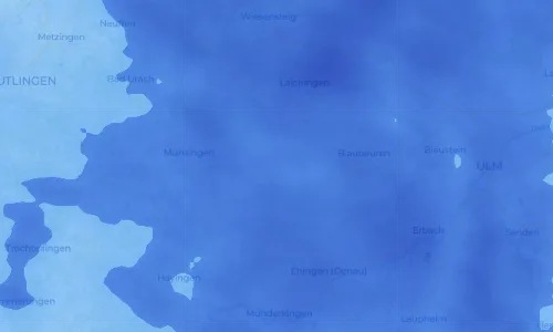 Regenradar Vorschaubild - Aktuelle Niederschläge in Ingstetten und Umgebung