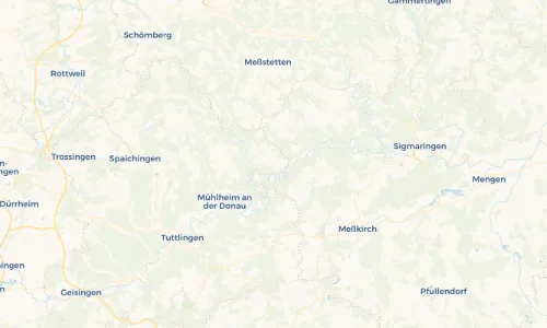 Regenradar Vorschaubild - Aktuelle Niederschläge in Irndorf und Umgebung