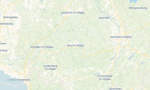 Regenradar Isny im Allgäu: aktuelle Niederschläge in Isny im Allgäu und Umgebung, Stand 28. Oktober 2026 um 22:45 Uhr