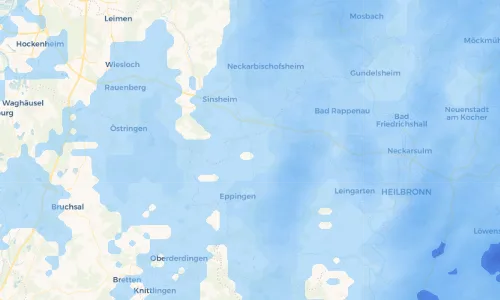 Regenradar Vorschaubild - Aktuelle Niederschläge in Ittlingen und Umgebung