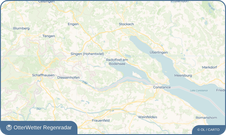 OtterWetter Regenradar-Widget Iznang