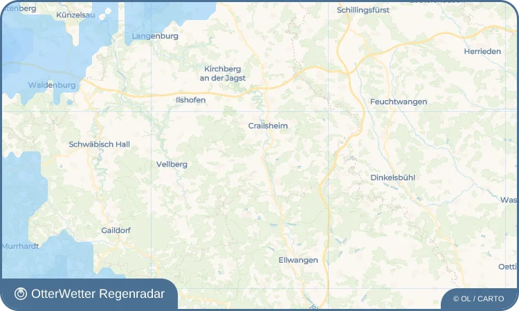 Widget-Vorschau für Jagstheim Wetter-Widget-Vorschau mit Vorhersagedaten für Jagstheim