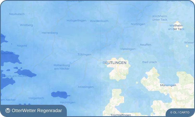 Widget-Vorschau für Jettenburg Wetter-Widget-Vorschau mit Vorhersagedaten für Jettenburg