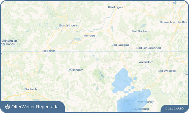 OtterWetter Regenradar-Widget Jettkofen