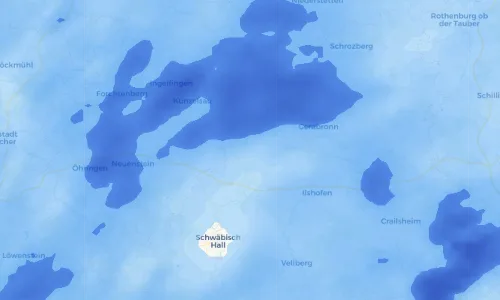 Regenradar Vorschaubild - Aktuelle Niederschläge in Jungholzhausen und Umgebung