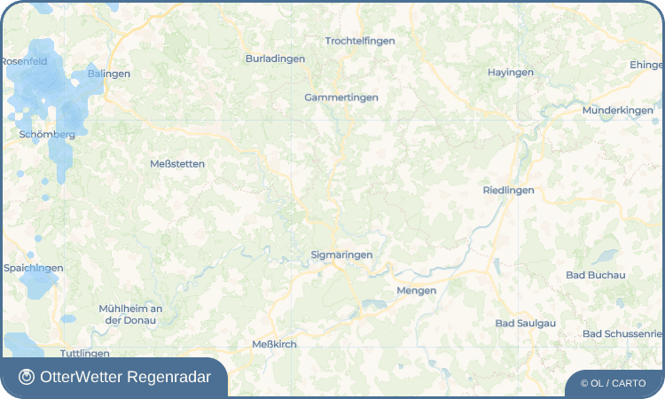 OtterWetter Regenradar-Widget Jungnau