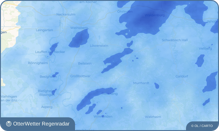 Widget-Vorschau für Jux Wetter-Widget-Vorschau mit Vorhersagedaten für Jux