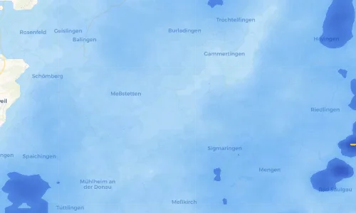 Regenradar Vorschaubild - Aktuelle Niederschläge in Kaiseringen und Umgebung