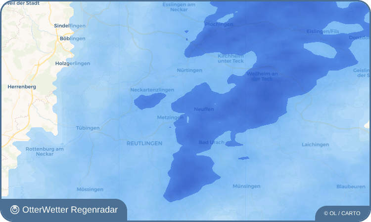 OtterWetter Regenradar-Widget Kappishäusern