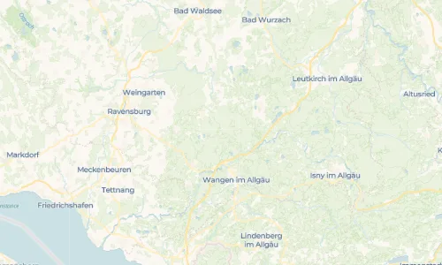 Regenradar Karsee: aktuelle Niederschläge in Karsee und Umgebung, Stand 20. Oktober 2026 um 3:55 Uhr