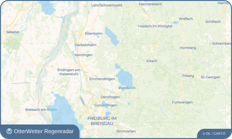 OtterWetter Regenradar-Widget Keppenbach