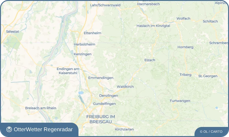 Wetter-Widget-Vorschau mit Vorhersagedaten für Keppenbach