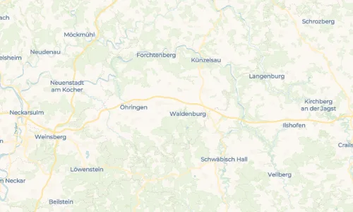 Regenradar Vorschaubild - Aktuelle Niederschläge in Kesselfeld und Umgebung