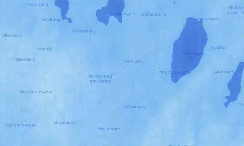 Regenradar Vorschaubild - Aktuelle Niederschläge in Kilchberg und Umgebung