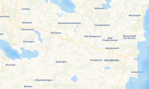 Regenradar Vorschaubild - Aktuelle Niederschläge in Kirchardt und Umgebung