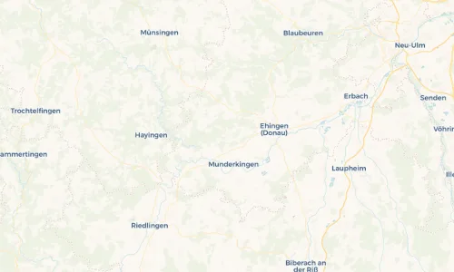 Regenradar Vorschaubild - Aktuelle Niederschläge in Kirchen und Umgebung