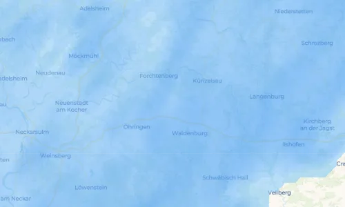 Regenradar Vorschaubild - Aktuelle Niederschläge in Kirchensall und Umgebung