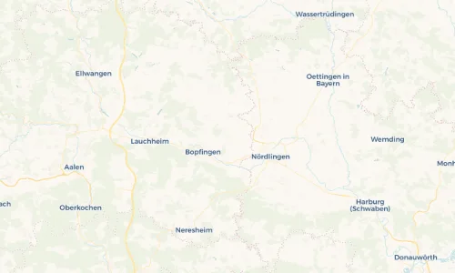 Regenradar-Vorschau: aktuelle Niederschläge in Kirchheim am Ries und Umgebung