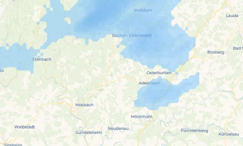 Regenradar-Vorschau: aktuelle Niederschläge in Kleineicholzheim und Umgebung