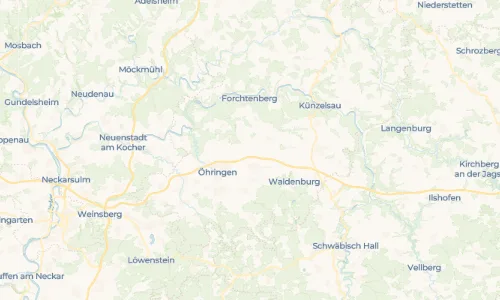 Regenradar-Vorschau: aktuelle Niederschläge in Kleinhirschbach und Umgebung