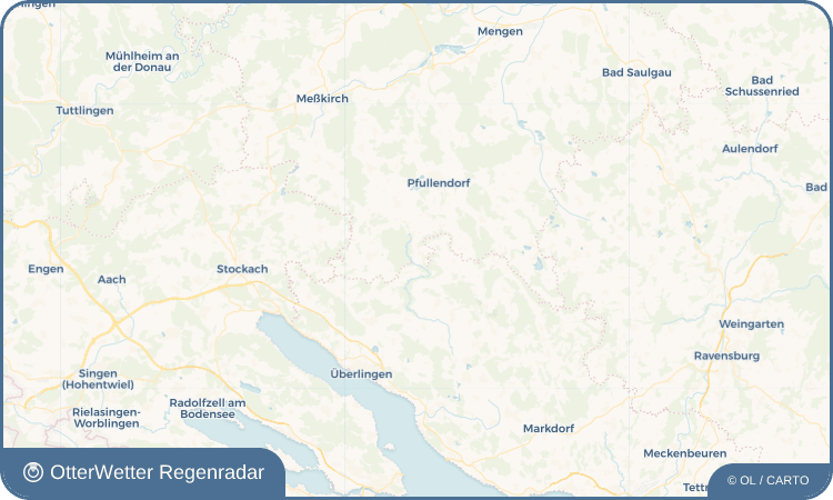 OtterWetter Regenradar-Widget Kleinschönach