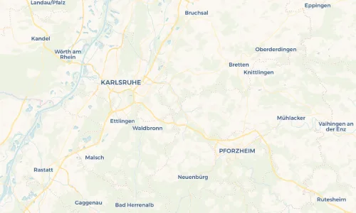 Regenradar Vorschaubild - Aktuelle Niederschläge in Kleinsteinbach und Umgebung