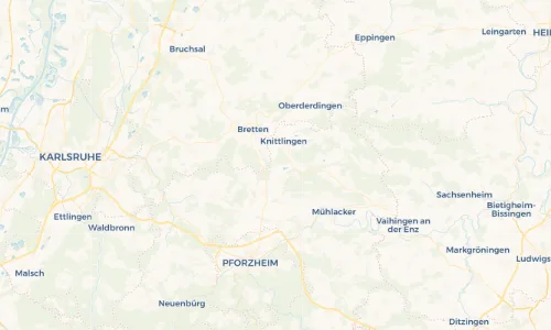 Regenradar Vorschaubild - Aktuelle Niederschläge in Kleinvillars und Umgebung