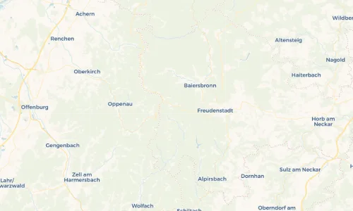 Regenradar Vorschaubild - Aktuelle Niederschläge in Kniebis und Umgebung