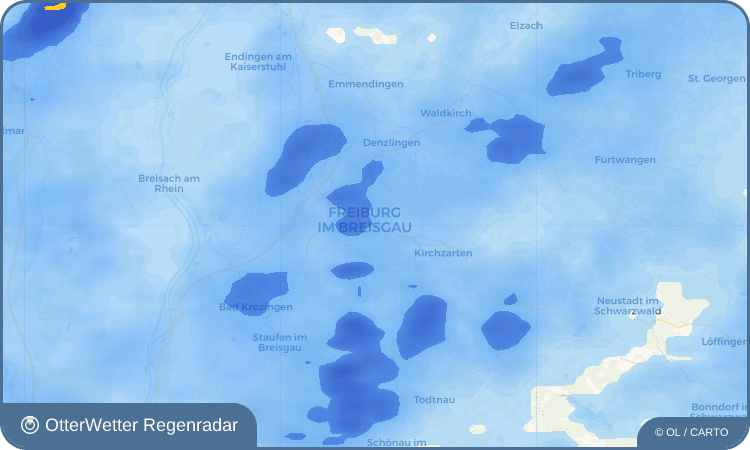 Widget-Vorschau für Knopfhäuslesiedlung Wetter-Widget-Vorschau mit Vorhersagedaten für Knopfhäuslesiedlung