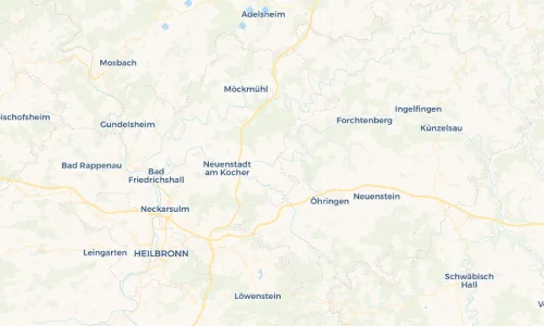 Regenradar Vorschaubild - Aktuelle Niederschläge in Kochersteinsfeld und Umgebung