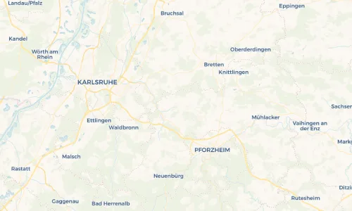 Regenradar Vorschaubild - Aktuelle Niederschläge in Königsbach und Umgebung