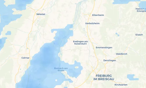 Regenradar Vorschaubild - Aktuelle Niederschläge in Königschaffhausen und Umgebung