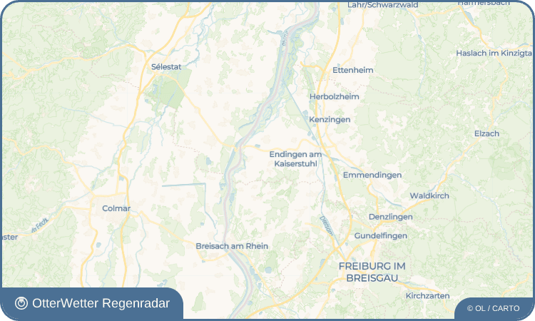 Widget-Vorschau für Königschaffhausen Wetter-Widget-Vorschau mit Vorhersagedaten für Königschaffhausen