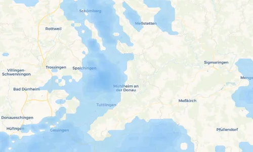 Regenradar Vorschaubild - Aktuelle Niederschläge in Kolbingen und Umgebung