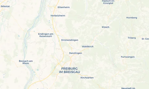 Regenradar Vorschaubild - Aktuelle Niederschläge in Kollmarsreute und Umgebung