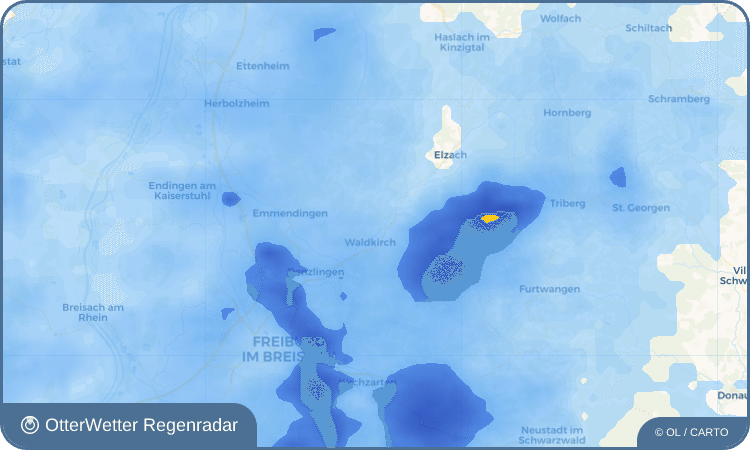Widget-Vorschau für Kollnau Wetter-Widget-Vorschau mit Vorhersagedaten für Kollnau