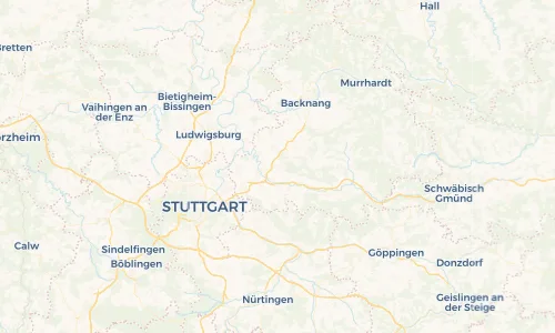 Regenradar Vorschaubild - Aktuelle Niederschläge in Korb und Umgebung